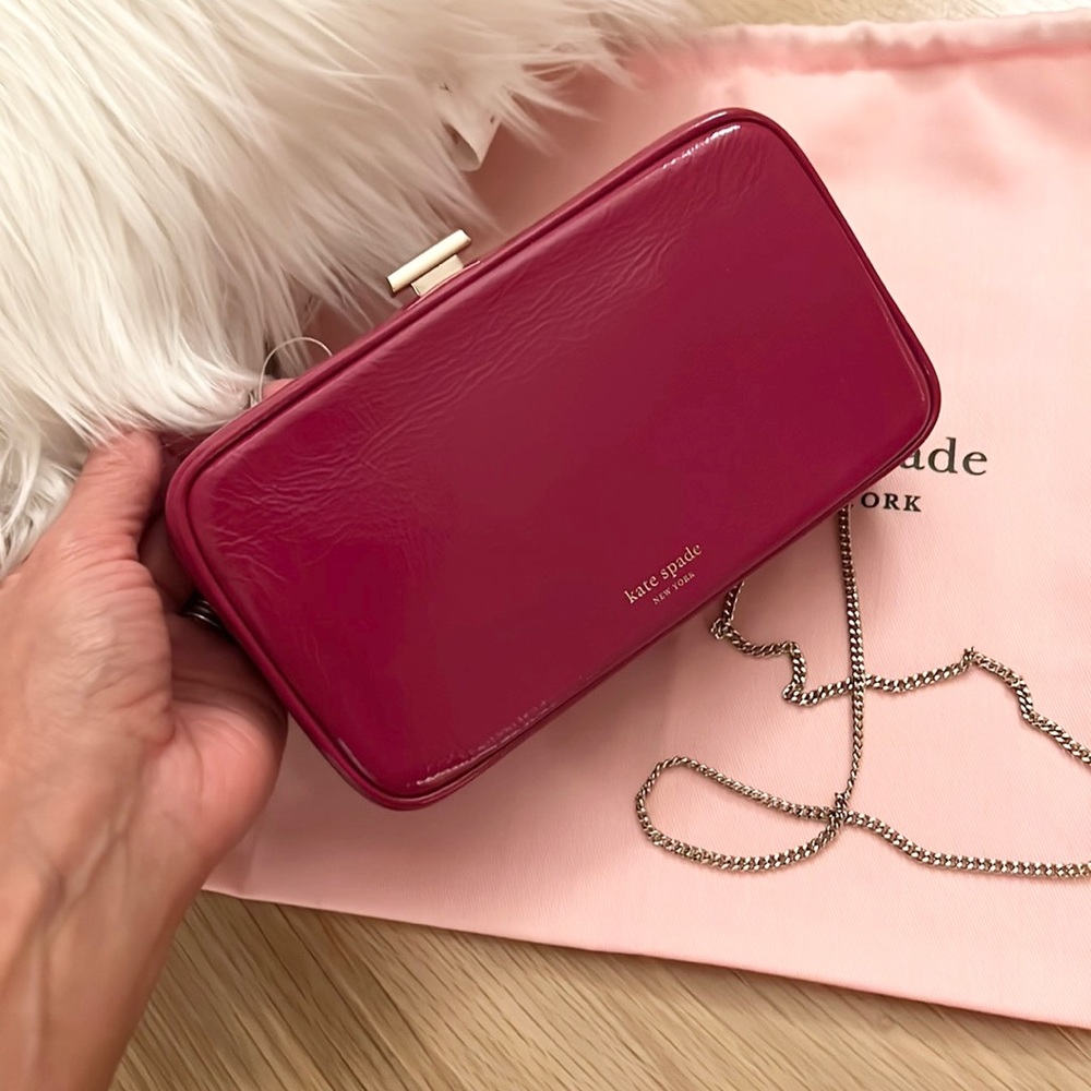 Kate Spade chained clutch